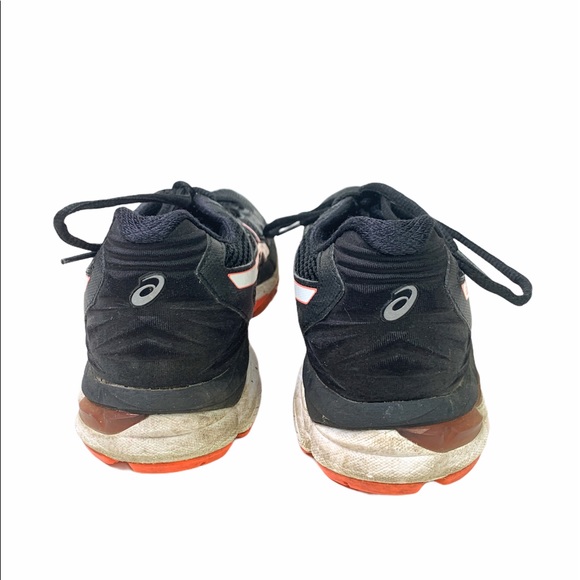 ASICS GEL-Glyde black orange running sneakers 7.5 - Picture 6 of 7